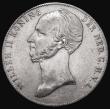 London Coins : A183 : Lot 1069 : Netherlands 2 1/2 Gulden 1843 Privy Mark Fleur-de-lis KM#69.2 VF lightly cleaned with some contact m...