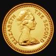 London Coins : A183 : Lot 1104 : Rhodesia One Pound 1966 Gold Proof KM#6 UNC the obverse with hairlines