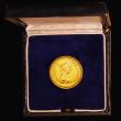 London Coins : A183 : Lot 1106 : Rhodesia One Pound 1966 Proof KM#6 nFDC to FDC retaining practically full mint lustre, in the origin...