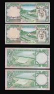 London Coins : A183 : Lot 117 : Saudi Arabia AH1379 King Faisal 10 Rials Pick 18 GVF, 5 Rials Pick 17 (3) one GVF the two others AU 
