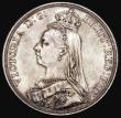 London Coins : A183 : Lot 1461 : Crown 1887 ESC 296, Bull 2585 GVF cleaned