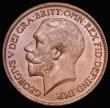 London Coins : A183 : Lot 1972 : Halfpenny 1922 Freeman 401 dies 1+A, UNC or very near so with minor cabinet friction, attractive ton...