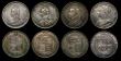 London Coins : A183 : Lot 2644 : Shillings (4) 1887 Jubilee Head ESC 1351, Bull 3137, Davies 980 dies 1A, NEF/EF attractively toned w...