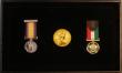 London Coins : A183 : Lot 487 : United Kingdom - Behind Enemy Lines, The Gulf War Collection a 3-piece set comprising Sovereign 1980...