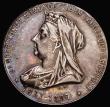 London Coins : A183 : Lot 738 : Queen Victoria Diamond Jubilee 1897 Argentina issue 34mm diameter in silver by J.D (?) Obverse: Bust...