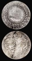 London Coins : A184 : Lot 1198 : Guatemala and Colombia (3) Guatemala Two Reales 1808 NG-M KM#67 VG with some faint graffiti on the o...