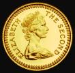 London Coins : A184 : Lot 1280 : Rhodesia One Pound 1966 Gold Proof KM#6 UNC/FDC the obverse with a series of fine scratches, retaini...