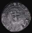 London Coins : A184 : Lot 1305 : Scotland Penny James III Penny in copper Bishop James Kennedy Ecclesiastical issue, with Rosette in ...