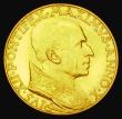 London Coins : A184 : Lot 1374 : Vatican 100 Lire Gold 1948 X KM#39 AU/EF