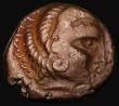 London Coins : A184 : Lot 1382 : Celtic - Armoria (Channel Islands and North-West Gaul) Billon Stater, Obverse : Head right, Reverse:...