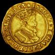 London Coins : A184 : Lot 1417 : Double Crown James I Second Coinage, Fourth Bust, S.2622, mintmark Escallop, 4.75 grammes, NVF on a ...