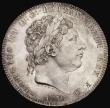 London Coins : A184 : Lot 1519 : Crown 1818 LIX ESC 214, Bull 2009 EF and choice with reflective fields, subtle toning in the legends...