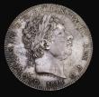 London Coins : A184 : Lot 1520 : Crown 1818 LIX ESC 214, Bull 2009 VF possibly once cleaned, now retoned