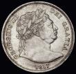 London Coins : A184 : Lot 1733 : Halfcrown 1817 Bull head, S over I in PENSE, ESC 616 variety, Bull 2092, UNC or very near so with so...