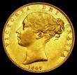 London Coins : A184 : Lot 1950 : Sovereign 1847 Second I over higher I in Britanniarum Marsh 30, S.3852, GVF/NEF, no similar example ...
