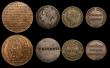 London Coins : A184 : Lot 809 : Farthings 19th Century (5) Oldham -  1851 London Exhibition - R.Cooper Tea and Coffee Merchant Fine,...