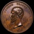 London Coins : A184 : Lot 956 : Prince of Wales Recovery From Typhoid 1872 58mm diameter in bronze by J.S & A.B Wyon, Obverse Bu...