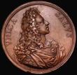 London Coins : A185 : Lot 1039 : Prince James (III) The Only Safeguard 1721, 50mm diameter in bronze, by O. Hamerani, Obverse: Armour...