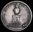 London Coins : A185 : Lot 1065 : Death of John Bell 1770 35mm diameter in silver, unsigned, Obverse: A shield dividing two insects an...