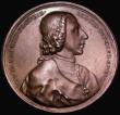 London Coins : A185 : Lot 1070 : Death of Prince Charles (III) 1788 53mm diameter by G. Hamerani, Bust right, draped, HEN . IX . MAG ...