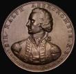 London Coins : A185 : Lot 1092 : Death of Sir Ralph Abercromby 1801 40mm diameter in bronze by. T. Halliday? Obverse: Bust facing, un...
