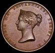 London Coins : A185 : Lot 1167 : Foundation of the New Royal Exchange 1842 44mm diameter in copper, by W. Wyon, Obverse: Diademed hea...