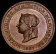 London Coins : A185 : Lot 1224 : Royal Jubilee Exhibition, Manchester 1887 45mm diameter in bronze, by R. Heaton & Sons. Obverse:...