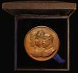 London Coins : A185 : Lot 1233 : Opening of Tower Bridge 1894 77mm diameter in bronze, issued by the Corporation of London Obverse: B...