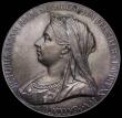 London Coins : A185 : Lot 1241 : Queen Victoria Diamond Jubilee 1897 56mm diameter in silver by G.W De Saulles (after T.Brock/W.Wyon)...