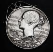 London Coins : A185 : Lot 1252 : Queen Victoria Diamond Jubilee 56mm in silver, by T.Brock, after W.Wyon, The Official Royal Mint iss...