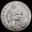 London Coins : A185 : Lot 1330 : Royal Mint Trial Piece undated (c.1962-63) Obverse draped figure of Britannia, seated on a stool, st...