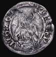 London Coins : A185 : Lot 1337 : Anglo-Gallic Hardi d'Argent Edward the Black Prince, as Prince of Aquitaine (1362-1372), 1.09g,...