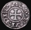 London Coins : A185 : Lot 1408 : France Denier William X - Duke of Aquitaine (1127-1137) Bordeaux Mint, 1.11 grammes, Reverse: Four c...