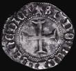 London Coins : A185 : Lot 1414 : French States - Brittany  Blanc d'argent, John V (1399-1442), 2.75 grammes, About Fine, lightly...