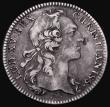 London Coins : A185 : Lot 1419 : French States - Brittany Jeton 1742 Louis XV Obverse: Bust right LUD . XV . REX CHRISTIANISS, Revers...