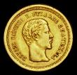 London Coins : A185 : Lot 1456 : Guatemala Four Reales Gold 1860R KM#135 VF/GVF, this issue only minted for three dates, and the only...