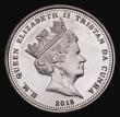 London Coins : A185 : Lot 1572 : Tristan da Cunha Quarter Sovereign 2018 Victoria Cross - Centenary of the End of World War I, 2 gram...