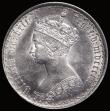 London Coins : A185 : Lot 1740 : Florin 1852 ESC 806, Bull 2820, UNC lightly toning in the legends, in an LCGS holder and graded LCGS...