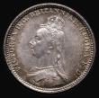 London Coins : A185 : Lot 1760 : Groat 1888 ESC 1956, Bull 3359 UNC, the obverse lustrous with golden tone in the legends, the revers...