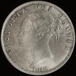 London Coins : A185 : Lot 1773 : Halfcrown 1879 Obverse: I of DEI points to a bead, Reverse: Small cross on crown, with foliage close...