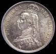 London Coins : A185 : Lot 1779 : Halfcrown 1888 ESC 721, Bull 2773, AU/UNC and lustrous, in an LCGS holder and graded LCGS 78