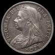 London Coins : A185 : Lot 1781 : Halfcrown 1893 Proof ESC 727, Bull 2779, UNC retaining some mint brilliance, in an LCGS holder and g...