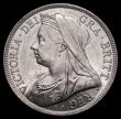 London Coins : A185 : Lot 1786 : Halfcrown 1901 ESC 735, Bull 2787, UNC and lustrous, the obverse with reflective fields, in an LCGS ...