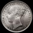 London Coins : A185 : Lot 1800 : Shilling 1877 ESC 1329, Bull 3047, Die Number 37 Choice UNC with practically full mint lustre, the o...