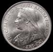 London Coins : A185 : Lot 1812 : Shilling 1894 Large Letters on obverse, ESC 1363, Bull 3156, Davies 1014 dies 2A, Lustrous UNC in an...
