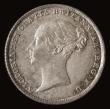 London Coins : A185 : Lot 1817 : Sixpence 1839 ESC 1684, Bull 3170, UNC and lustrous with hints of golden tone, in an LCGS holder and...