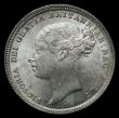 London Coins : A185 : Lot 1827 : Sixpence 1884 ESC 1745, Bull 3257, Lustrous UNC and choice with a beautiful gold and cinnamon tone, ...