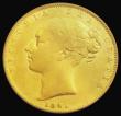 London Coins : A185 : Lot 1878 : Sovereign 1841 Marsh 24A, S.3852, Unbarred A's in GRATIA, Fine, in an LCGS holder and graded LC...