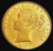 London Coins : A185 : Lot 1885 : Sovereign 1847 Marsh 30, S.3852, GVF/NEF in an LCGS holder and graded LCGS 55