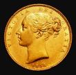London Coins : A185 : Lot 1886 : Sovereign 1848 Large Head, Marsh 31, S.3852C EF/GEF in an LCGS holder and graded LCGS 65